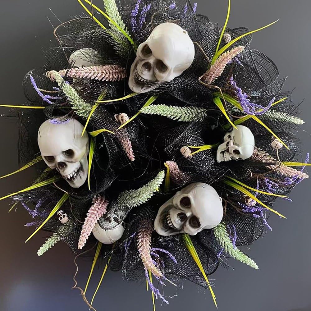 Amazon.co.jp: RIPPEY スカル リース ナイトメアー ビフォア